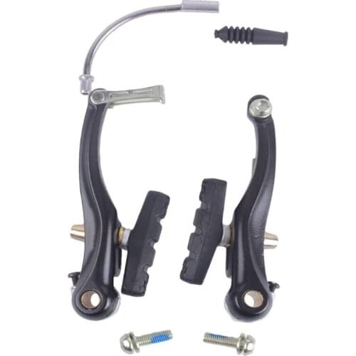 1 Pair of Mountain Bike V Brake Parts Aluminum Brake Leather Bicycle Parts U2JB