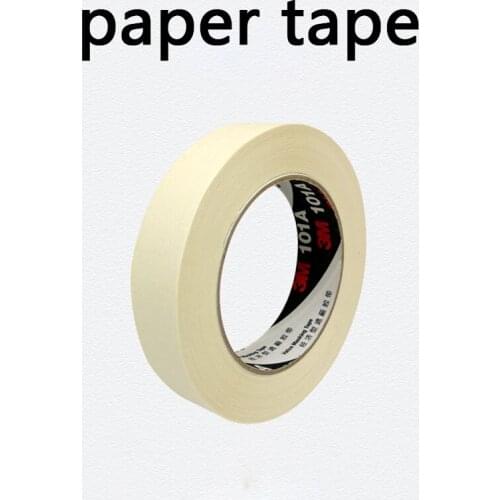 2cm Width 50cm Long Masking Tape Beige Color Car Spraying Single Side Adhesive Tape for Car House Oil Painting Sketch Wholesale