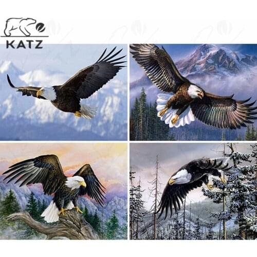 Animal Diamond Painting Flying Owl Embroidery Crossing Diy Mosaic Picture Art Gift Handmade Cross Stitch Home Decoration