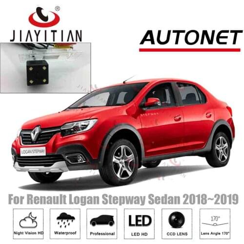 JiaYiTian car rear view camera For Renault Logan Stepway Sedan 2018 2019 2020 CCD backup camera Reverse camera Parking Camera