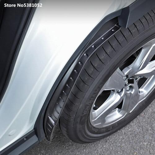 For Toyota RAV4 RAV 4 2020 2021 Accessories Car Rear Wheel Mudguard Special Rear Door Rear Wheel Fender Modification
