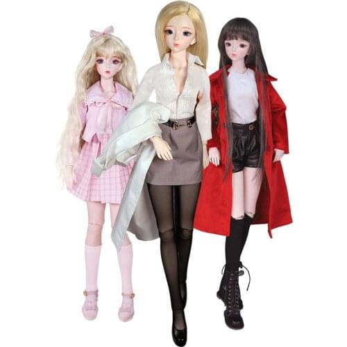DBS 1/3 BJD 62cm height girls Customized Makeup Suit joint body ,Including With makeup and hair,eyes,clothes ICY,SD Toy