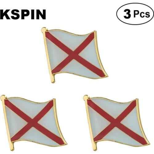 U.S.A Alabama Lapel Pin Brooches Pins Flag badge Brooch Badges