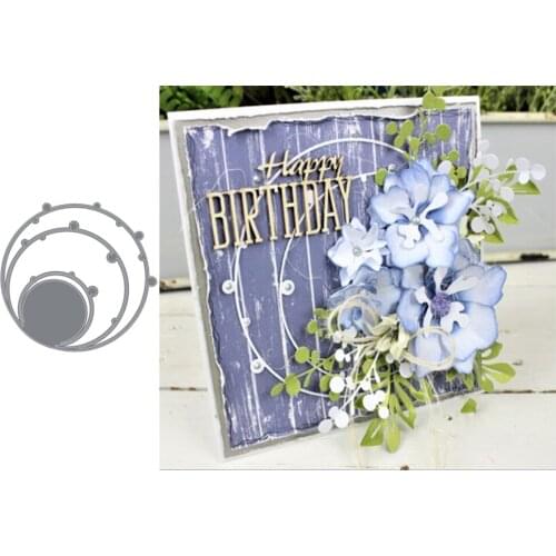 Garland background Metal cutting dies cross stitch scrapbooking diesstencil Holiday card christmas new cutting dies for 2021