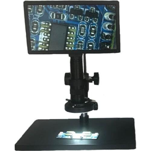 Mouse Controller 11.6 inch HDMI USB Industrial Digital Microscope Camera with Measurement function+180X 300X C-Mount lens