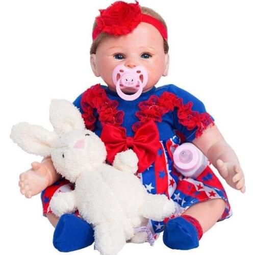 50cm reborn dolls toys real baby girl doll toys 20 inches soft cloth body silicone vinyl dolls children gift bonecas Play House