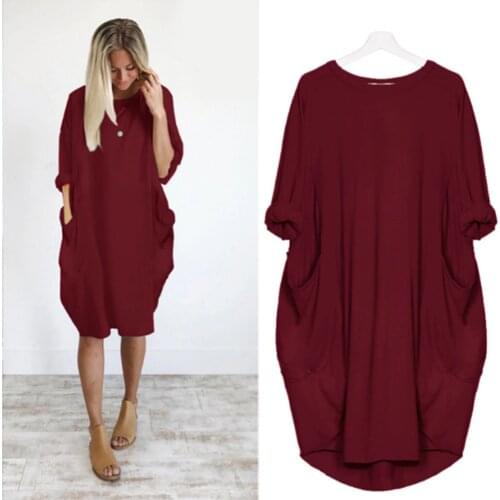 LEWVLIOD Long Sleeve Summer Dresses