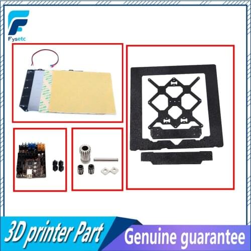 Clone Prusa i3 MK3 Magnetic Heat Bed MK52+Steel Sheet+2X PEI+EinsyRambo 1.1b Board+Cloned Btech Dual Gear+ Aluminum Alloy Frame