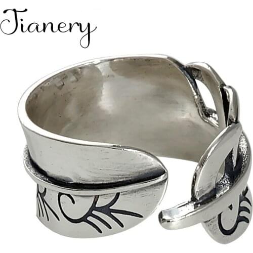 Fashion Female Big Leaf Finger Rings For Women Lover Wedding Jewelry Party Trendy Statement Rings Wholesale