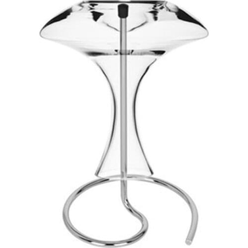 Stainless Steel Wine Decanter Holder Drying Stand Plus Drying Rack Display
