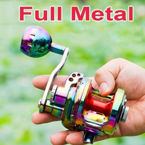 9BB+2RB Full Metal reel Boat wheel boat fishing drum /slow jigging trolling /fishing iron sea fishing wheel drag power 25kg