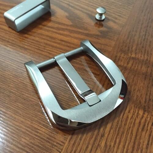 Pure Titanium Belt Buckle Mens Pin Buckle Suitable For Belts With A Width Of 38mm Anti-allergic And Ultra-light