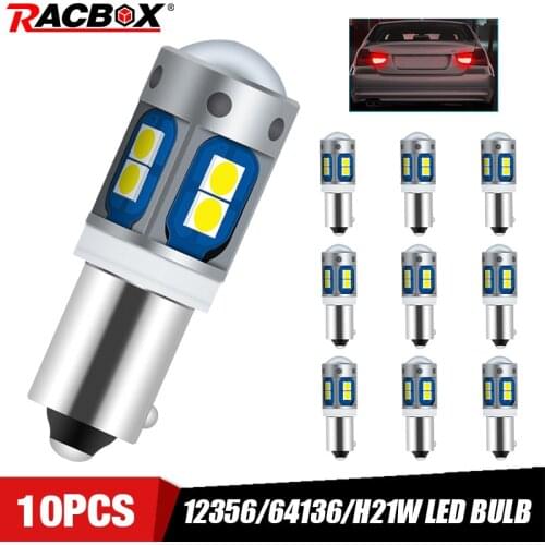 RACBOX LED Bulbs H21W (BAY9s)
