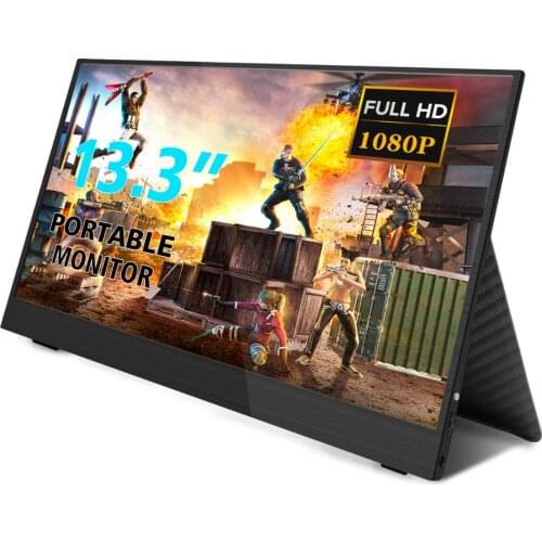UPERFECT 13.3-inch FHD computer Monitor [100% sRGB high color gamut] 1920 × 1080 USB C displa