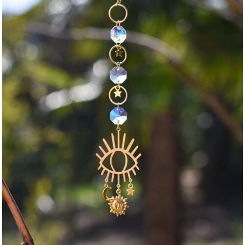 Witchy Car Charm Suncatcher, Window Decor, Witchy Suncatcher, Crystal Suncatcher