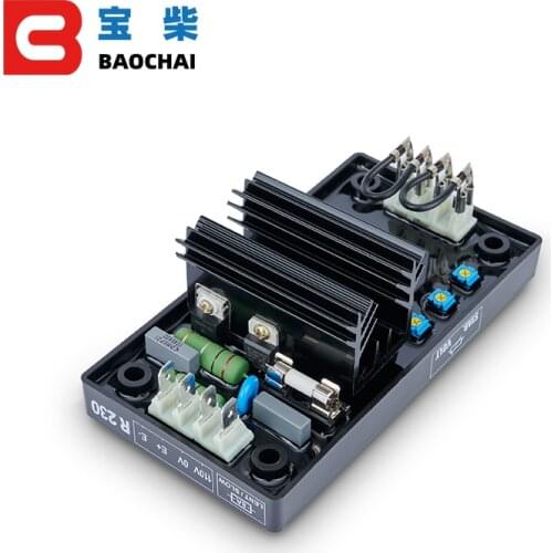 Top quality R230 diesel generator voltage regulator avr single phase lorey somer alternator parts