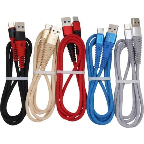 Charger USB data cable usb-c type micro USB Cable for Samsung Huawei Xiaomi Mobile phone charging cord For Iphone x xr 8 7plus