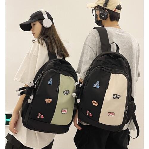Womens Backpacks Sporty Students School Bags for Women Teenager Casual Travel Large Capacity Female Backpack Unisex Schoolbag
