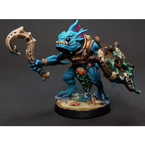 38mm 56mm Resin Model Kits Deep Sea Monster Figure Unpainted No Color DW-012