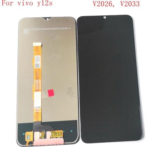 6.51"For Vivo Y12s LCD Screen Display+Touch Screen Digitizer Assembly Replacement y12s Parts V2026 V2033