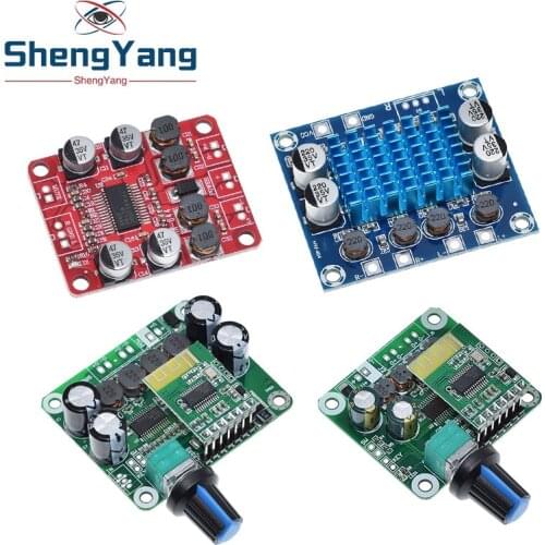 Bluetooth 4.2 TPA3110 15W / 30W X 2 Dual Channel Digital Stereo Audio Power Amplifier Board Module Car For USB Portable Speake