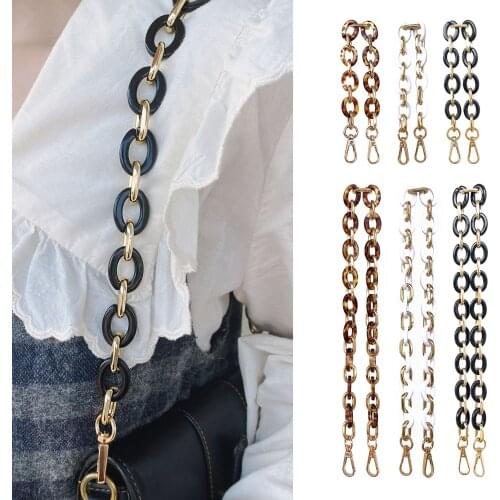 Bag Chain Single Buy Chain Accessories Single Shoulder Strap Bag Chain Messenger Belt Replacement Female Metal Bag Strap Gold