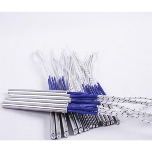 8x120 250W 220V Electric Heating Tube Element Cartridge Heater Temperature control electric heating tube 220V AC