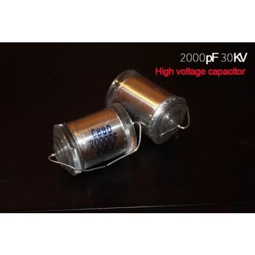 5pcs/lot High Voltage Capacitor, Capacitor for Marx Generator, Voltage Doubler Rectifier 30KV2000pf