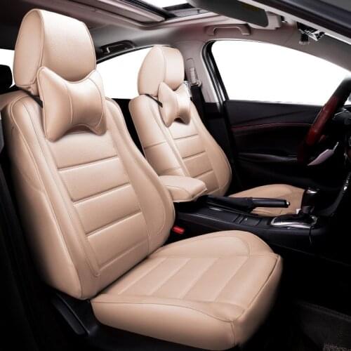 Leather car seat cover For ssangyong kyron actyon korando rexton accessories seat covers