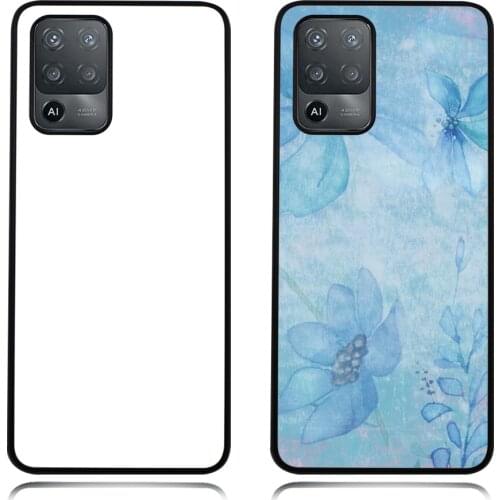 MANNIYA for OPPO Blank Sublimation rubber TPU+PC Phone Case with Aluminum Inserts 10pcs/lot