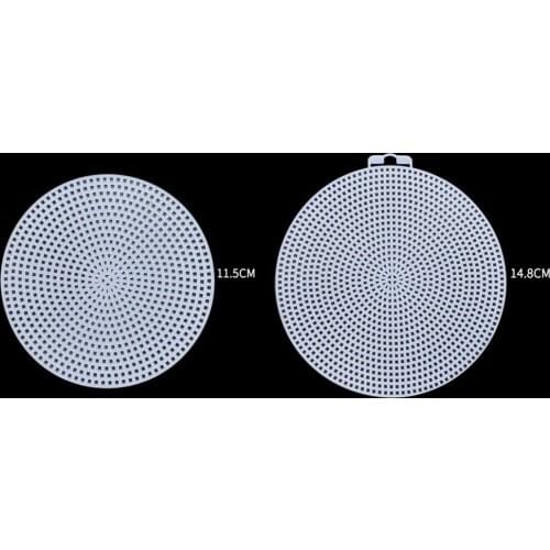 10 Lot Plastic Canvas Net Kit DIY Embroidery Yarn Crochet Bag Bottom Crafts Mat