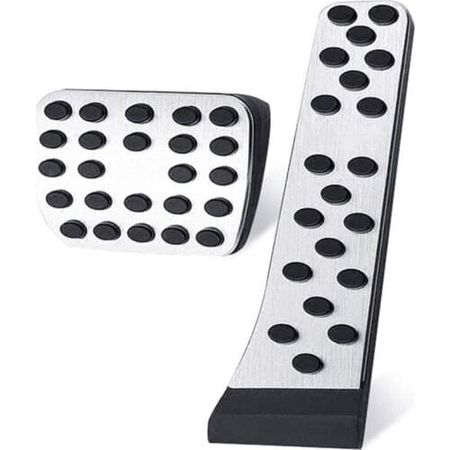 No Drill Anti-Slip Foot Pedal Pads Kit for Mercedes-Benz C E S GLC GLE GLK SLK CLS SL Class W204 W205 W213 X253 W167