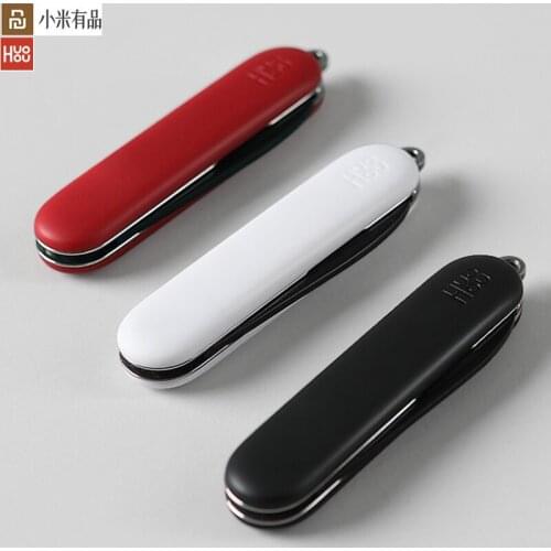 Youpin Huohou Mini Unpacking Knife Fold Fruit Knife Cut Tool Camp Tool Open Package Outdoor Survive Clip Camp Sharp Cutter