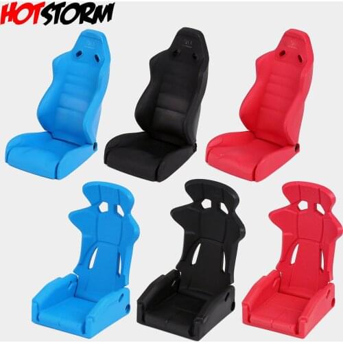 Plastic Simulation Driver Seat 2PCS for 1/10 RC Crawler Car Axial SCX10 90046 WRAITH RR10 Traxxas TRX4 Deco Parts
