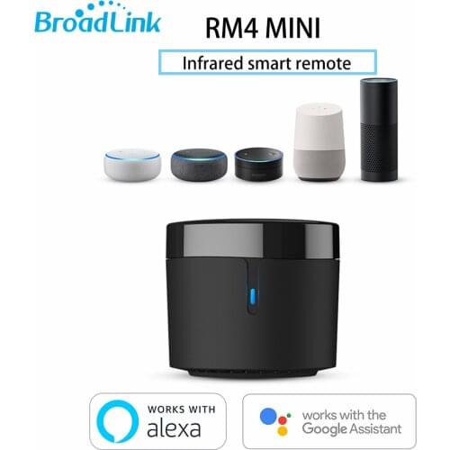 Broadlink RM Mini3 WiFi 4G IR Remote Controller Via APP Control Smart Home Works With Alexa Echo Google Home Mini Smart House