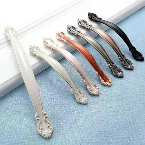 Handles Furniture Modern Door Knob for Kitchen Cabinet Knob Pull Handle Drawer Wholesale Furniture Hardware 192/128 /96/64MM