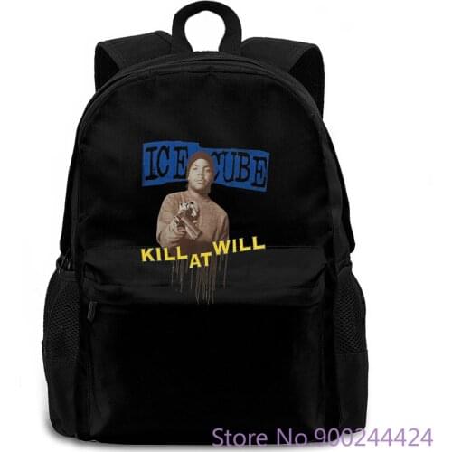 Ice Cube Kill At Will Grey Over Style Styles For Boy women men backpack laptop travel school adult student