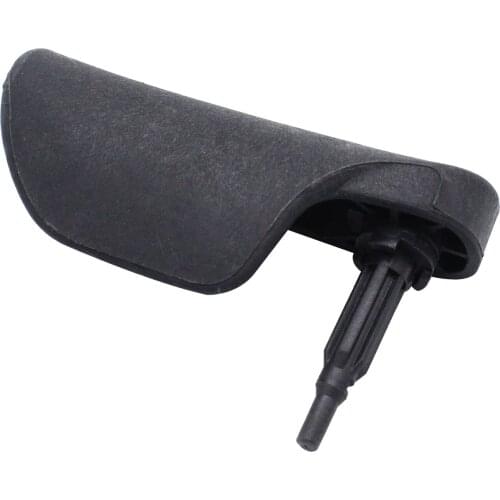 Black Bonnet Release Handle Right Hand Drive Replacement for Audi TT MK2 2007-2014