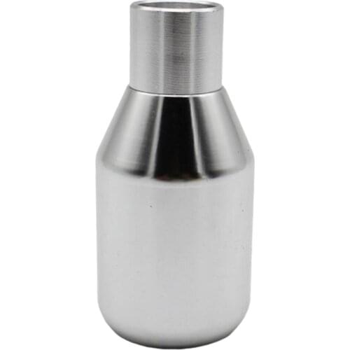 Universal Replacement Car Aluminum Gear Knob Manual Gear Stick Chrome