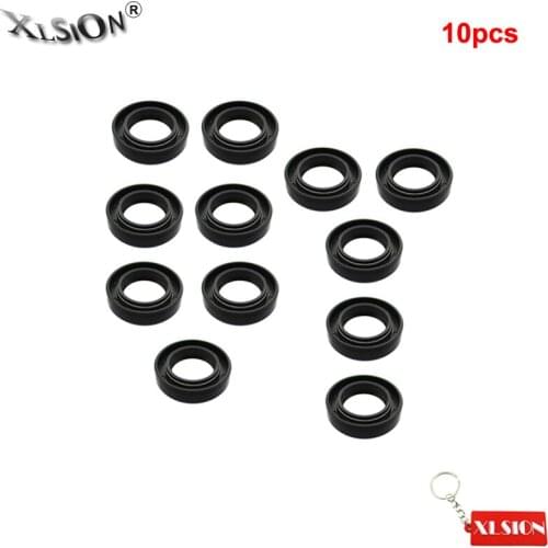 XLSION Aftermarket 10pcs/pack 25x41.25x6 Crank Case Crankshaft Oil Seal For Honda GX160 GX200 5.5HP 6.5HP
