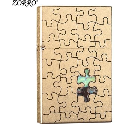 Lighter Personal Low Key Water Drill Lucky Puzzle Custom Lettering Creative For Men