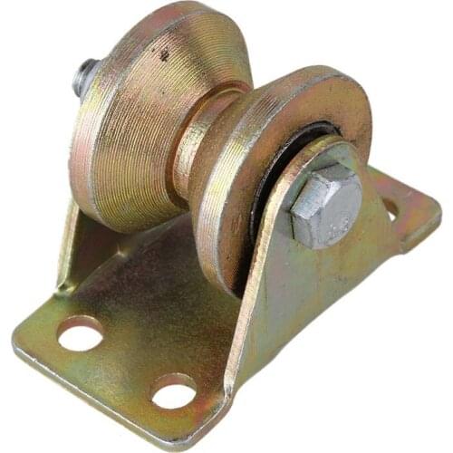 1.2 Inch 45# Steel V Sahpe Groove Rigid Sheave Wheel for Industrial Carts 200kg