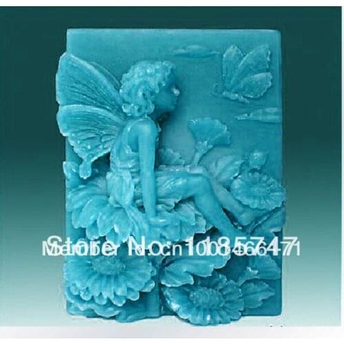 2014 popular DIY handmade silicone soap mold/fondant mold / rose rounded shaped soap mold
