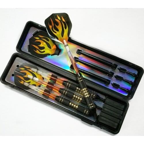 3 pcs (1 set) 18g Professional High-end embossing Steel Tip All metal Darts Flights Darts Set customizable Dartboard Sports