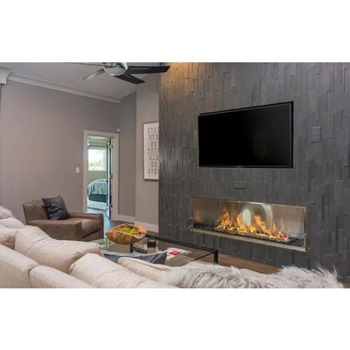 Inno-Fire 30 inch real fire electric smart bioethanol fireplace intelligent