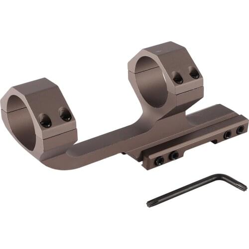 30mm Rings Rifle Scope Mount AR15 Rifle Optic Scope Mount Adapter 20mm Picatinny Rail with Hex Wren