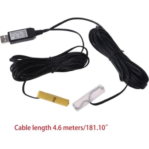 6V LR6 4 AA LR03 4 AAA Battery Eliminator USB Power Supply Cable Replace 4pcs 1.5V AA AAA Battery for Toys LED Lamp E56B