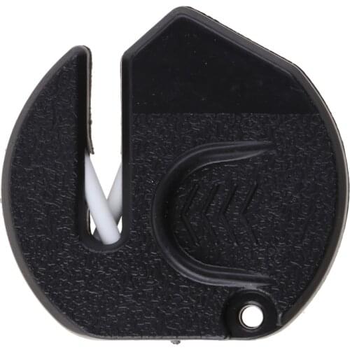 77JB Kitchenware Knife Sharpeners Household Small Knife Sharpeners Kitchen Accessories Sharpening Gadget ABS Ceramic Material