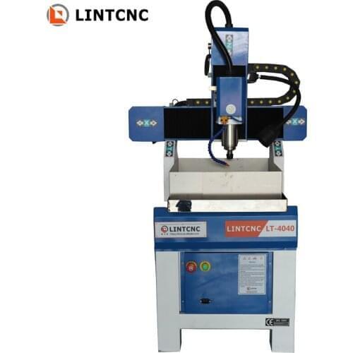 Cast Iron Bed 3030 4040 6060 6090 CNC Milling Machine 4 Axis 3D CNC Engaver Router For Metal Acrylic Aluminum Copper MDF