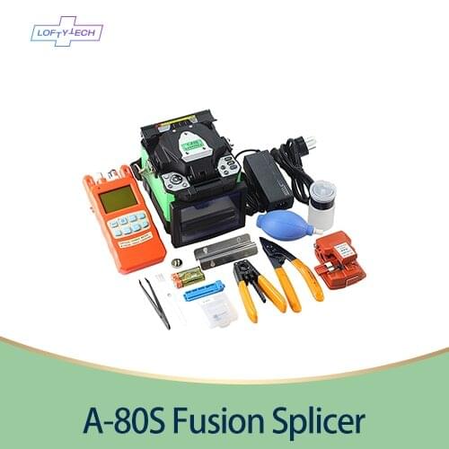 A-80S Green Automatic Fusion Splicer Machine Fiber Optic Fusion Splicer Fiber Optic Splicing Machine Optical Welding Machine